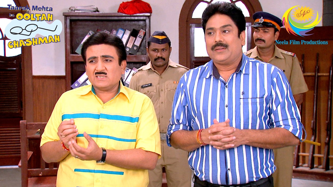 Fake Saree केस में Lockup पहुंचे Taarak और Jetha | Taarak Mehta Ka Ooltah Chashmah | 10 Crore Saree