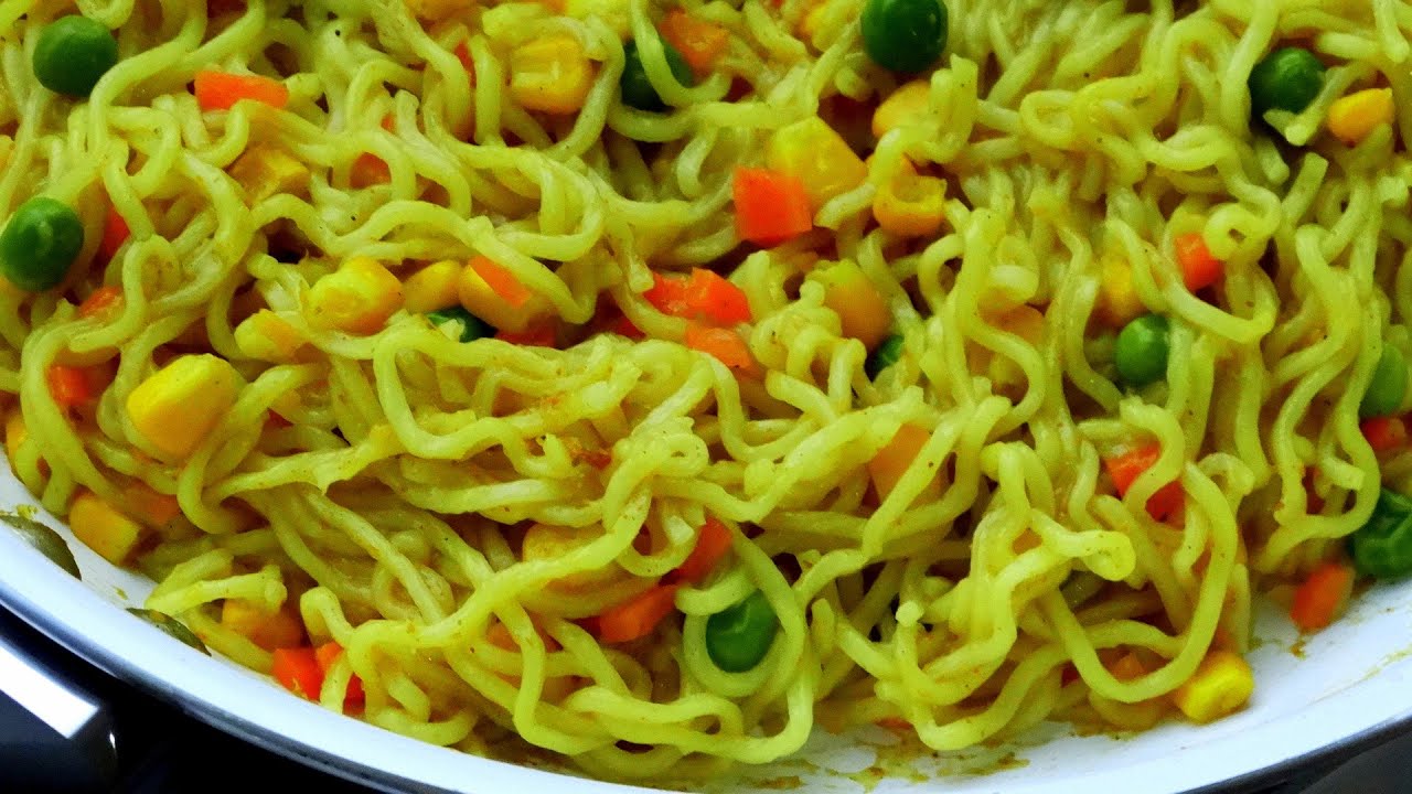 💕5 Minutes Maggi Masala Recipe 💕No Oil Maggi Recipe #45 Vegetable