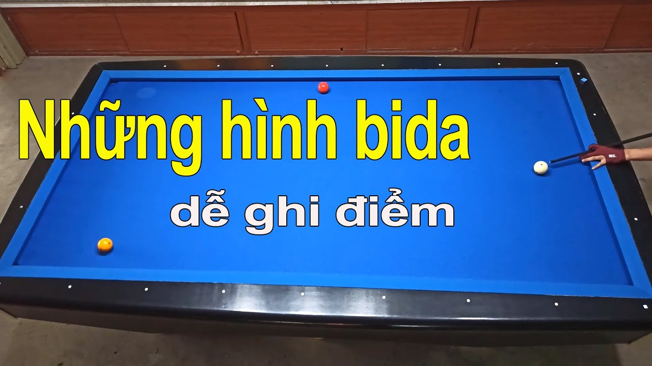 Bida 3 Băng - Những hình bida 3 băng DỄ GHI ĐIỂM NHẤT | Mười Cò ...