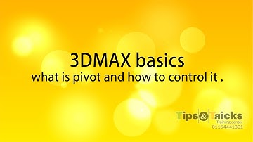 3max basics video (2c) how to use pivot point