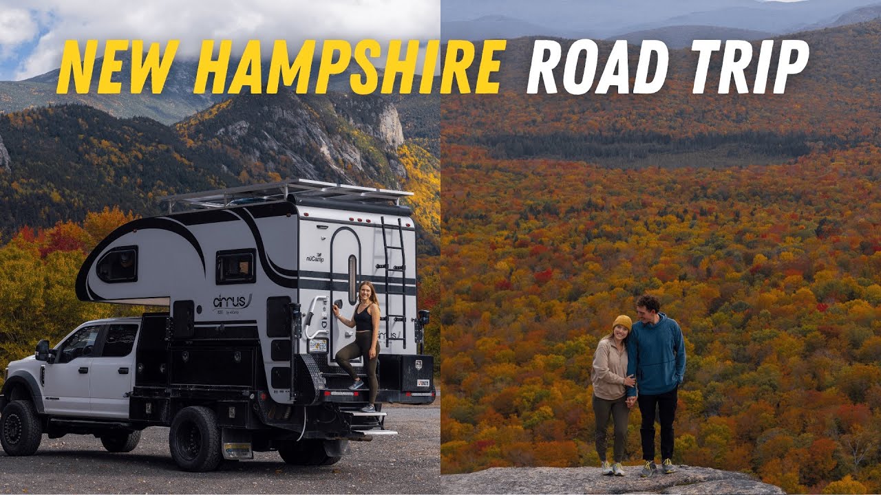 Осень в Нью-Гэмпшире просто нереальная 😍 | Наше автопутешествие + обязательные к посещению походы