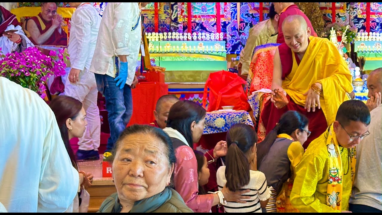 HE Kundeling Tatsak Choktrul Rinpoche la Visit Swiss  blessed  happymothersday  tibetan  india