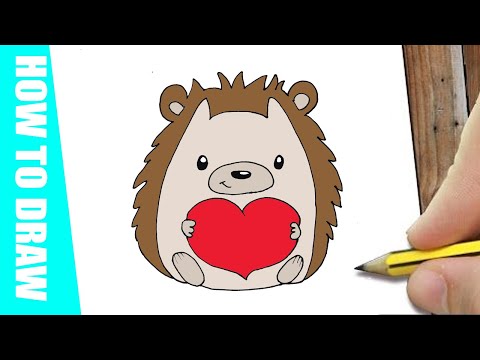 Video: Hoe Teken Je Een Egel