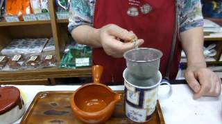 急須を使わないお茶の淹れ方
