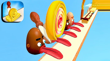 Spiral Peeling ​- All Levels Gameplay Android,ios (Levels 40-41)