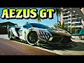 Testing The *NEW* AEZUS GT Race Car  In The Crew MotorFest: “GRNADRACE”
