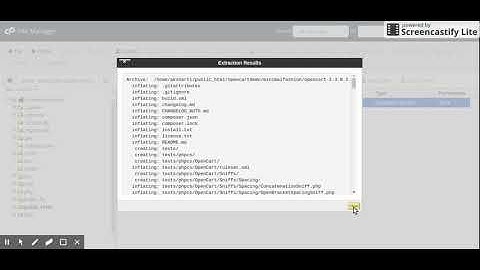 How to upload OpenCart files