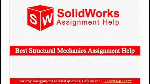 Best Structural Mechanics Assignment Help