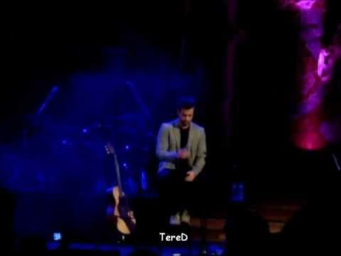 Pablo Alborán cantando "La vie en rose" en el Palau de la Música Catalana (06-03-2012)