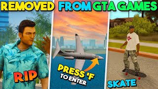 Shocking Removed Things That Are Coming Back To New Gta Games