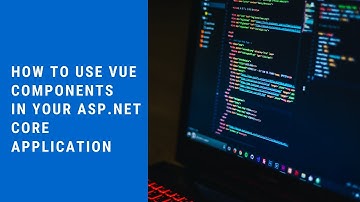 How to use Vue Components in your ASP.NET core application