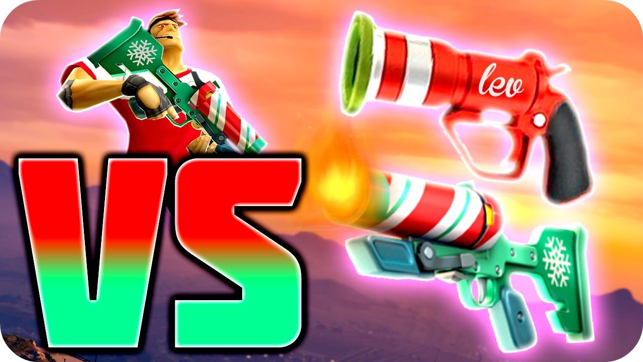 Respawnables Flare Gun Vs Flare Gun MK2! REUP! Christmas Weapons!