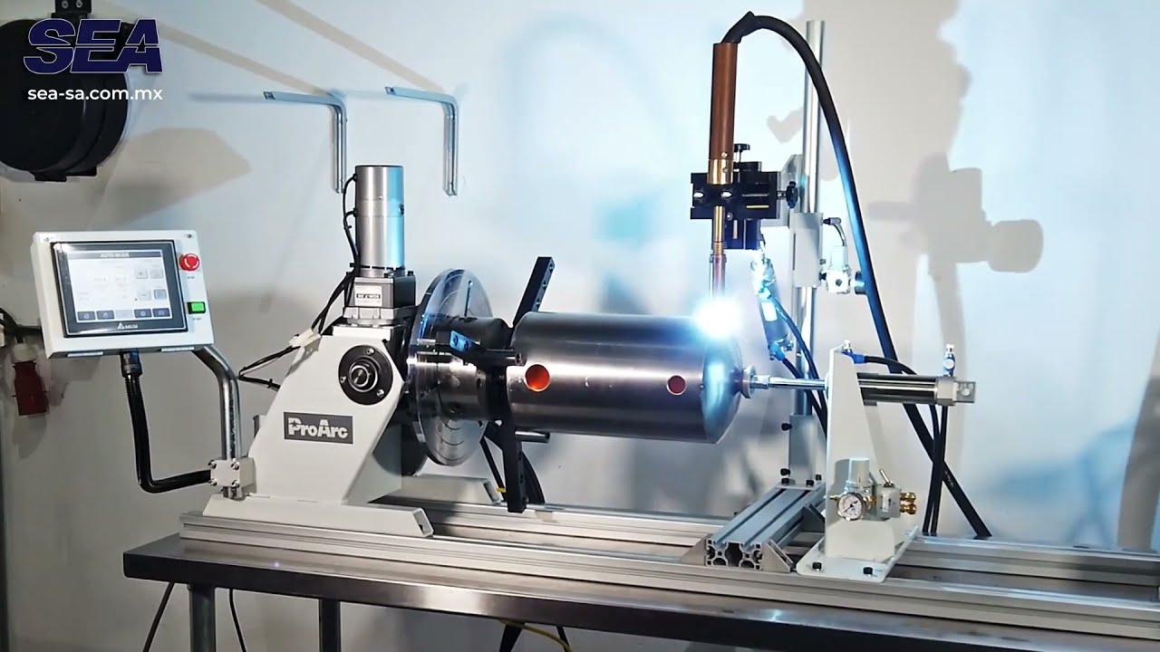 Cylinder MIG welding machine