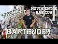 MOVIMIENTOS BASICOS / TUTORIAL BARTENDER / FLAIR