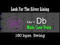 Look For The Silver Lining - with Intro + Lyrics in Db (Male) - Jazz Sing-Along