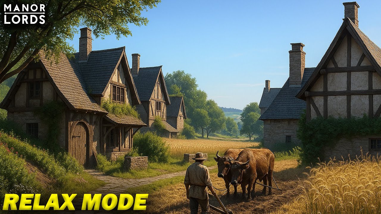 I Built the ULTIMATE Relaxing Village in Manor Lords and Here's What I ...