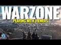 🔴LIVE - WARZONE: PLAYING WITH VIEWERS!🔥(FULL SCREEN)