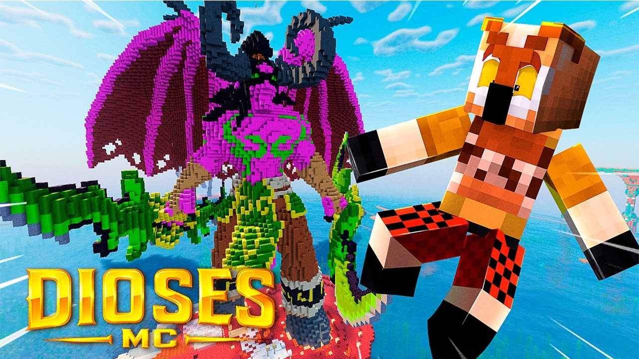 Visitando a suscriptores en MINECRAFT DIOSES MC #29 | FARGAN