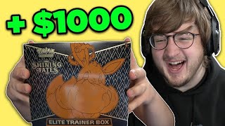 Opening $500 of Shiny Pokemon Packs
