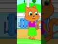 Hora de Hacer la Tarea 🎓✏️📐 Familia de Gatos Dibujos Animados Para Niños #cartoon #animados