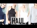 American Haul Try On ♥ Brandy Melville, Sephora, Hollister, Anthropologie Makeup Clothing ♥ Wengie