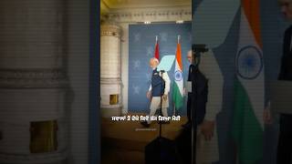 Pm Modi Run away from Norway’s press | Narender Modi | #shorts