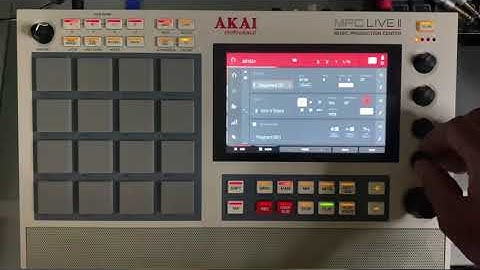 Using MPC LIVE II RETRO Q-Link (Template Dload Link In Description) #mpclive #mpcsoftware #mpclive2