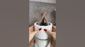 My mini bonfire 🥹 #diffuser #humidifier #relaxing