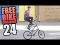 THE FREE BIKE CHALLENGE - PART 24 - EXTRA TALL BIKE SENDING