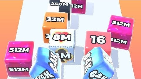 Jelly Run 2048 - All Levels Gameplay Android,ios ( Part - 35) @justfotyou919