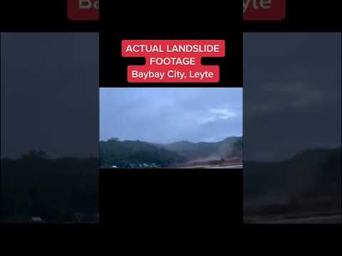 Actual Landslide Video