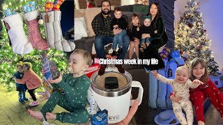 WEEK IN MY LIFE AT ✨CHRISTMAS✨ | LAST MINUTE STOCKING STUFFER SHOPPIING, CHRISTMAS MORNING +WRAPPING