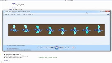 7.4 - Sprite Sheet Animation in Allegro 5