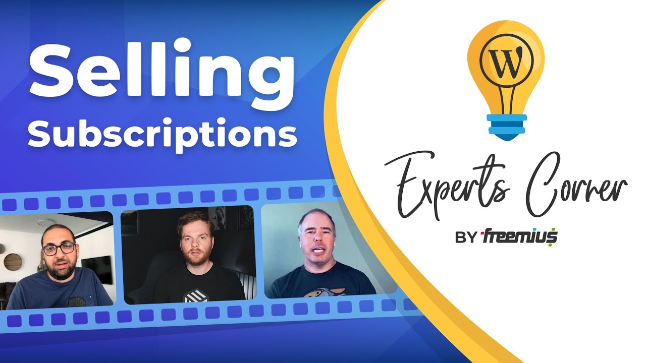 Selling Subscriptions for WordPress Plugins and Themes - Experts Corner ...