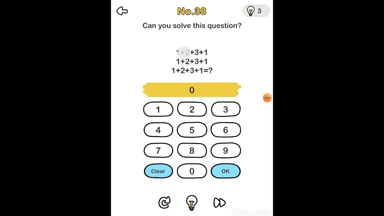 Can You Solve This Question 1 2 3 BRAINOUT Level 38 Answer No 