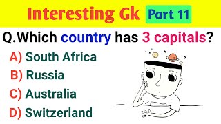 Most interesting gk questions || Interesting gk part 11 || Let's Know Everything