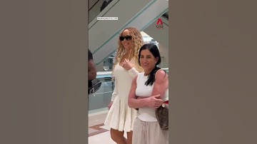 Singer Mariah Carey spotted shopping at Orchard Road ahead of Singapore concert