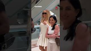 Singer Mariah Carey spotted shopping at Orchard Road ahead of Singapore concert