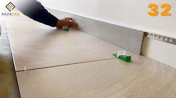 Main Floor Tiling with Trim Skirting 600x600mm Tile (32)