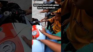 Download Lagu Riding a motorbike in front of the fire department office and getting scolded #althafmotovlog #au... MP3