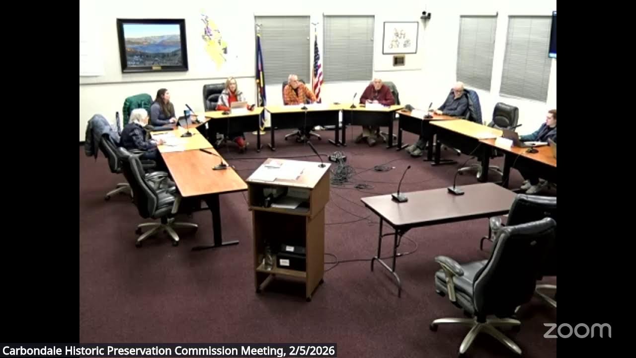 Town of Carbondale Historic Preservation Commission February 5, 2026 Regular Meeting