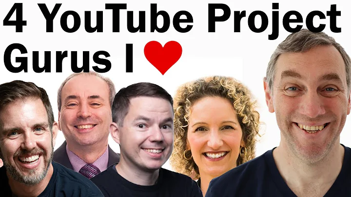 YouTube Project Management Gurus That I Recommend