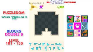Puzzledom - Blocks Double B Level 101 - 150 - Walkthrough screenshot 5
