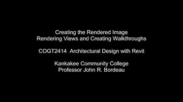 Revit 15-28 29Creating the Rendered Image Adjusting the Exposure