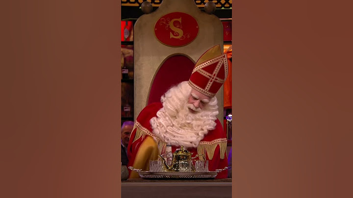 Sinterklaas steelt de show bij De Oranjewinter! 🤣 #deoranjewinter #vandaaginside