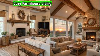 Farmhouse Living Room Ideas: Cozy, Rustic & Timeless Home Inspiration