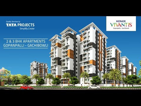 2 3 Bhk Flats For Sale Near Gachibowli Honer Homes Honer Vivantis Youtube