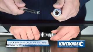 Kincrome Lok-On locking wobble extension bars