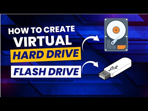 How to Create Virtual Drive or Virtual Flash Drive