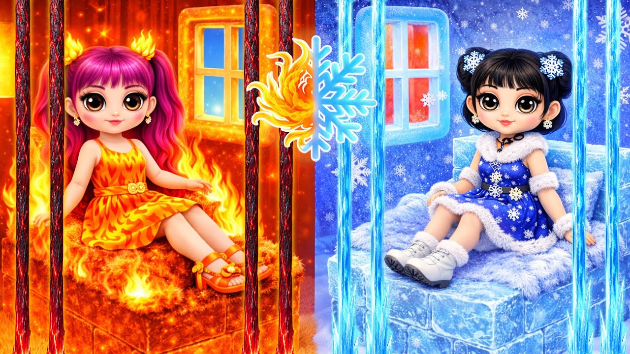 Prisão de Fire and Ice! Resgate da Rumi Huntrix na Prisão Mais Rigorosa | KPop Demon Hunters